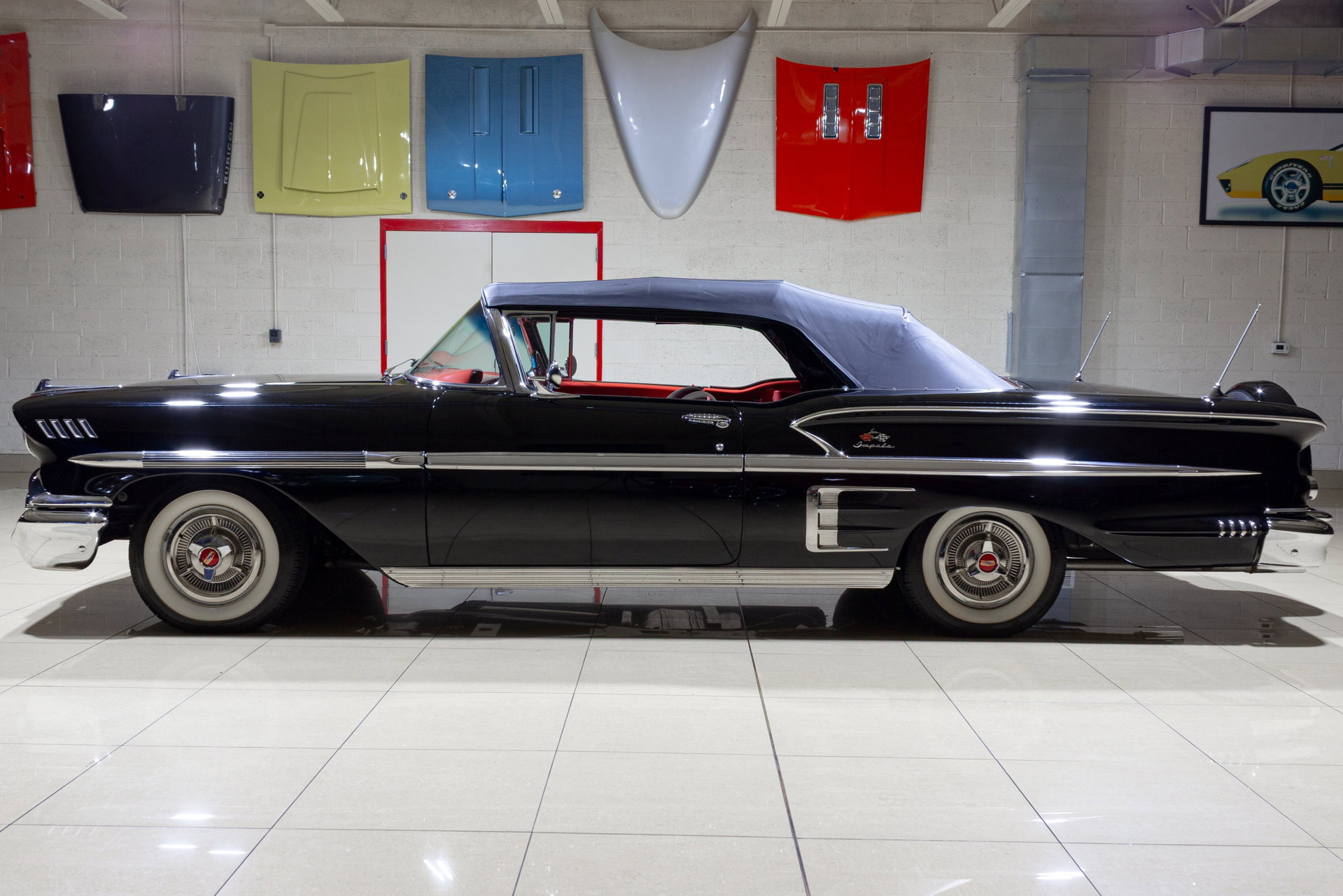 1958 Chevrolet Impala - 348 Tri power convertible, foto 10