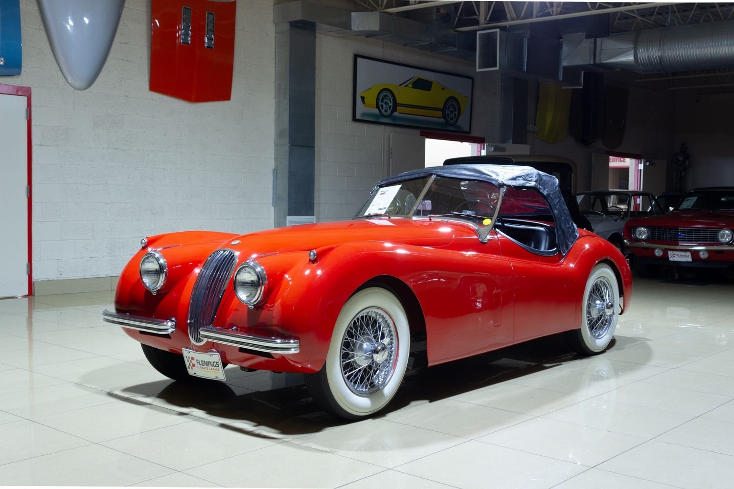 1954 Jaguar XK 120 - SE ROADSTER, foto 4