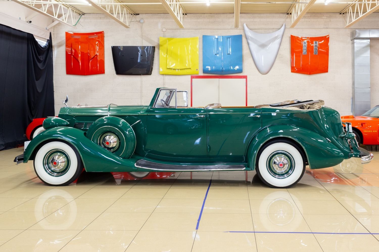 1937 Packard Super Eight - Convertible Sedan, foto 9