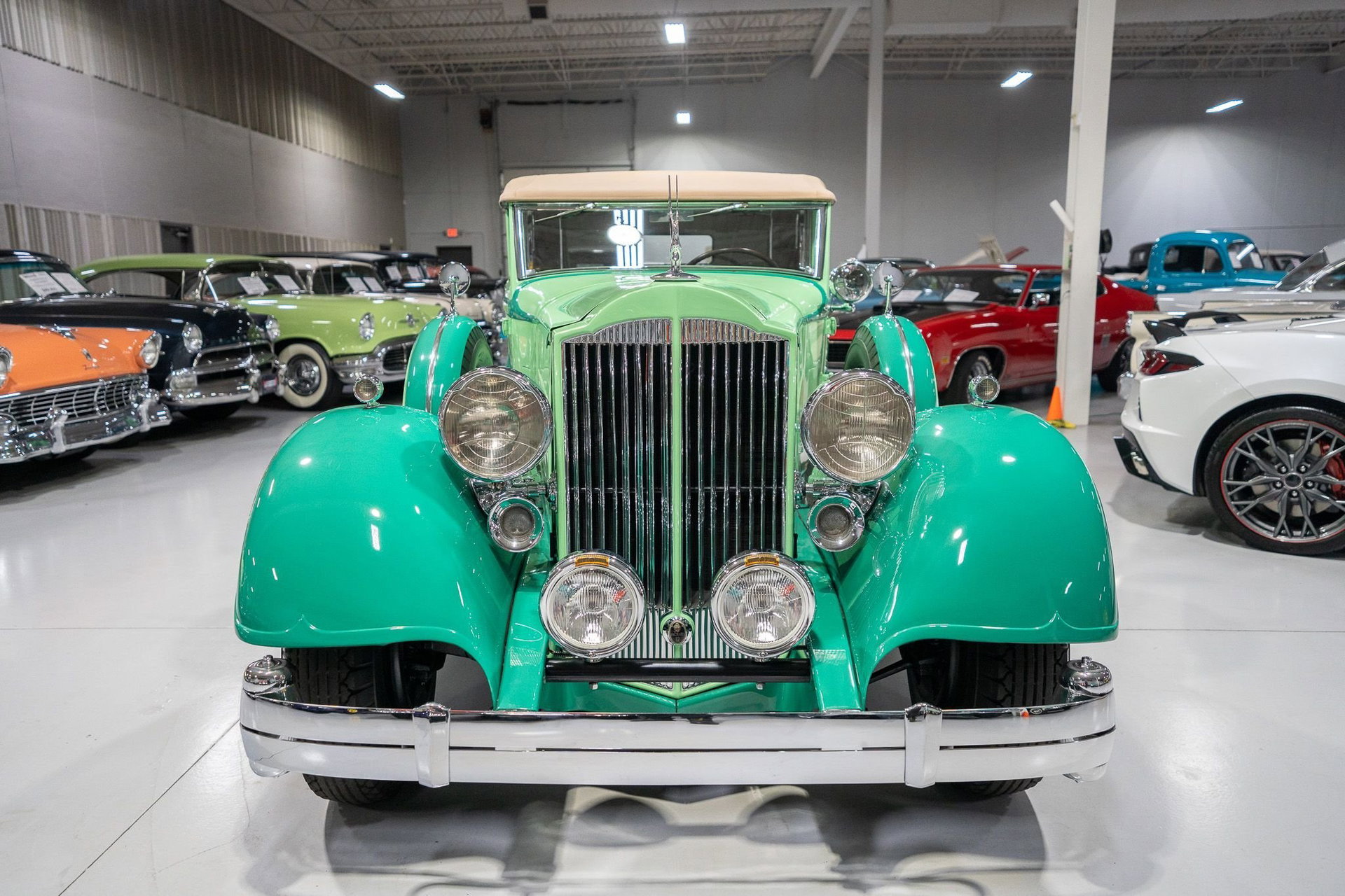 1934 Packard V 12 - Dietrich Convertible Sedan, foto 10