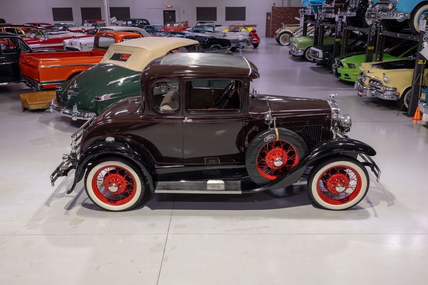 1931 Ford Model A - 5-Window Coupe, foto 9