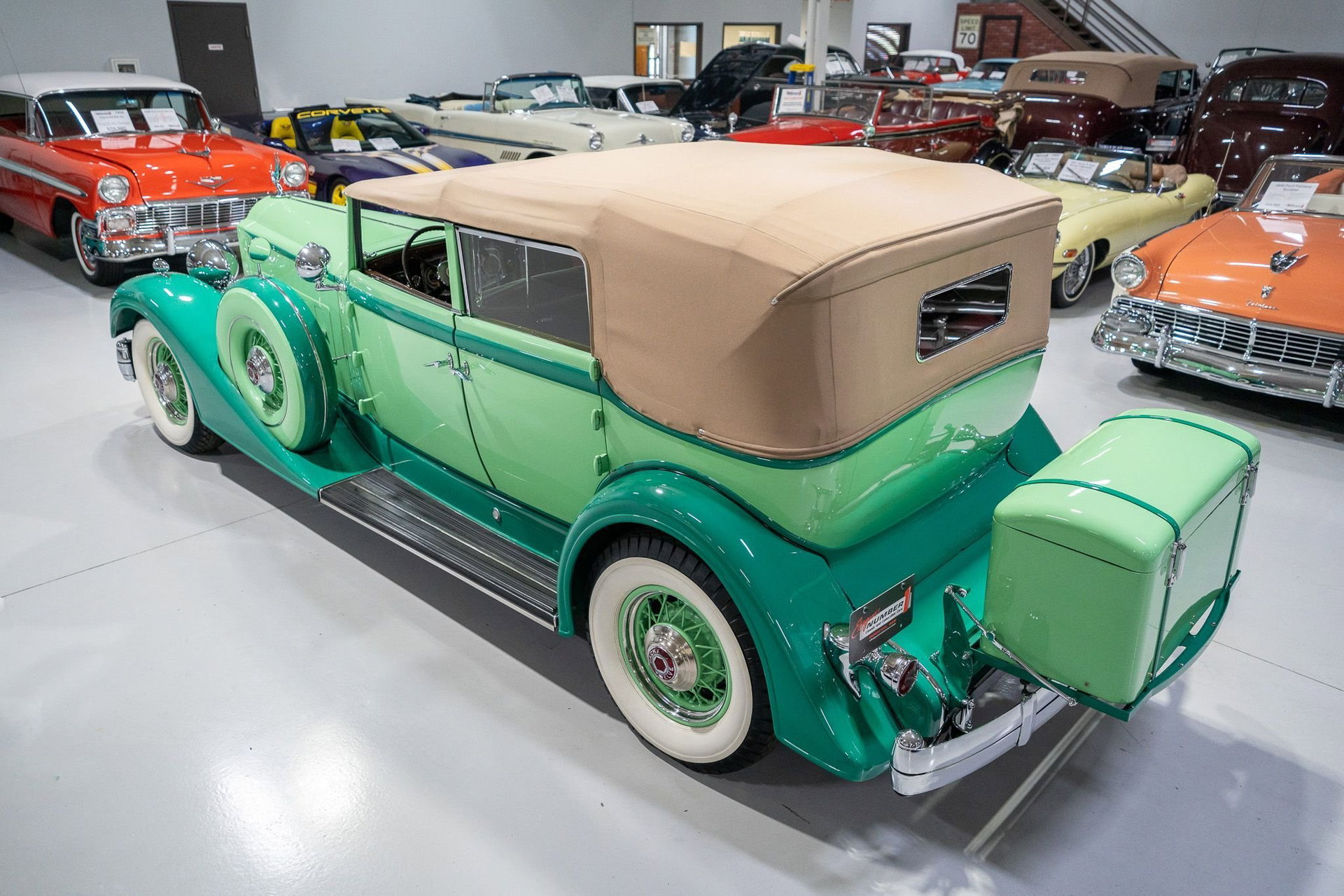 1934 Packard V 12 - Dietrich Convertible Sedan, foto 7