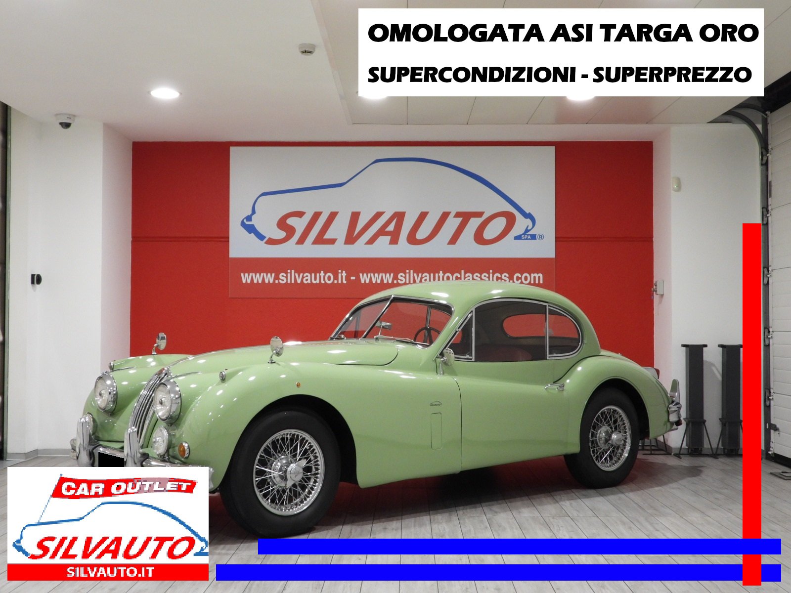 1955 Jaguar XK 140 - 3.4 SE FHC, foto 1