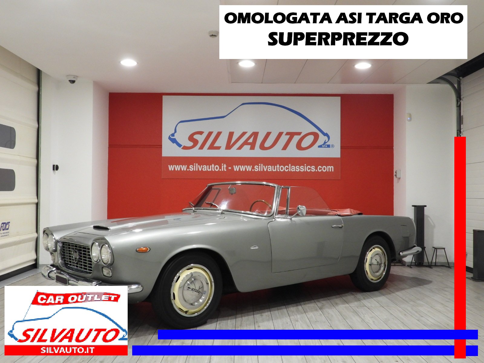 1961 Lancia Flaminia - CONVERTIBILE TOURING 2.5 TIPO 824.04, foto 1