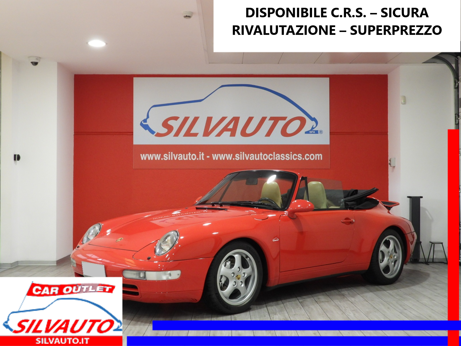 1995 Porsche 911 / 993 Carrera - 911 993 CARRERA 4 CABRIOLET (1995), foto 1