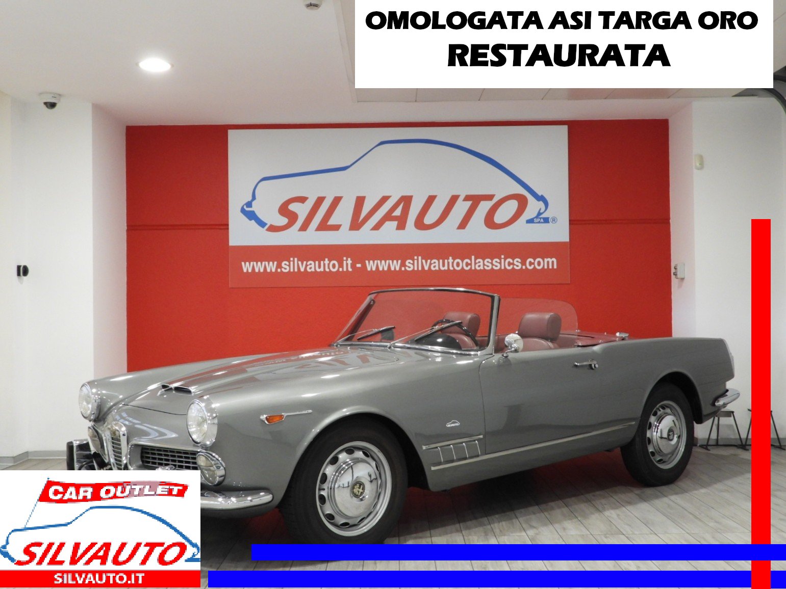 1959 Alfa Romeo 2000 - SPIDER TOURING TIPO 102.04 (1959), foto 1