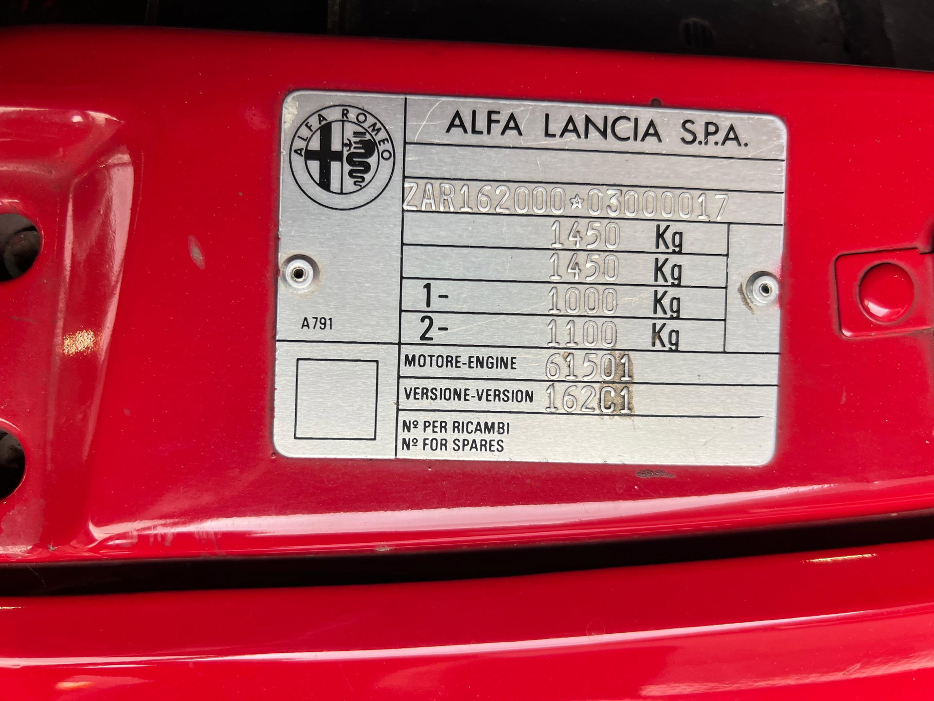 1989 Alfa Romeo SZ Coupé - SZ chassis 017 early production, foto 8
