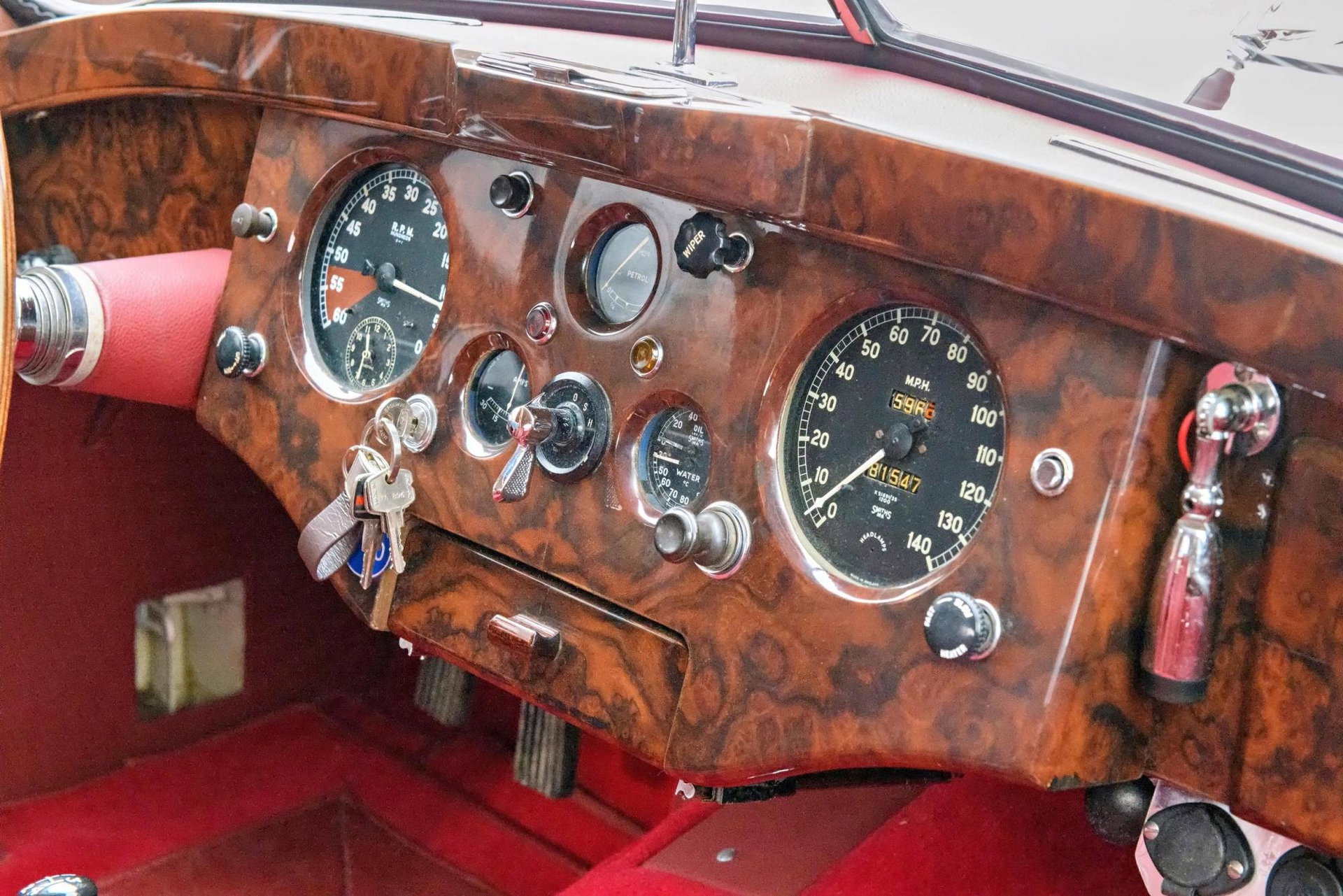 1953 Jaguar XK 120 - SE Drophead Coupe, foto 12