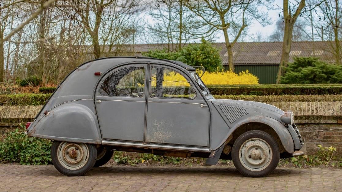 1957 Citroen 2CV - AZL -18.000km -Original condition, foto 4