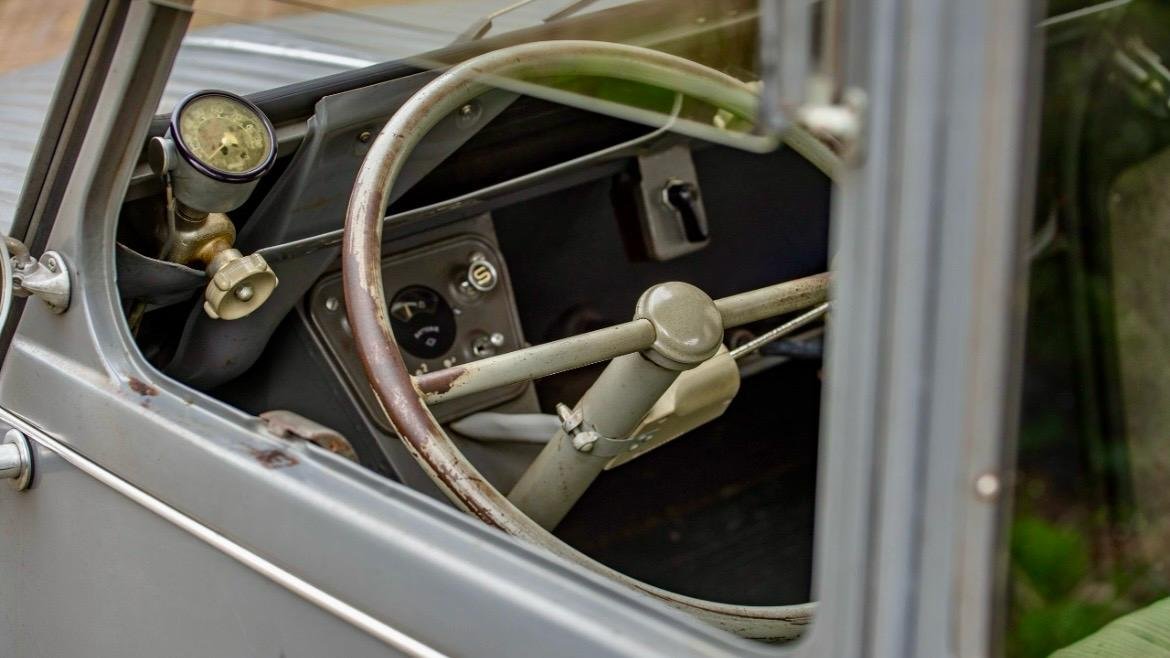 1957 Citroen 2CV - AZL -18.000km -Original condition, foto 6