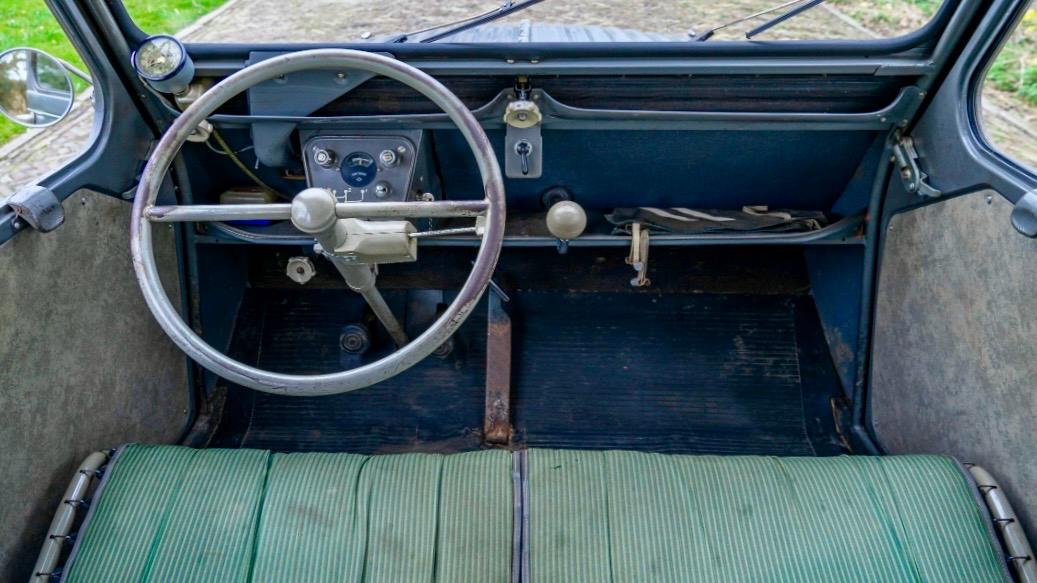 1957 Citroen 2CV - AZL -18.000km -Original condition, foto 8