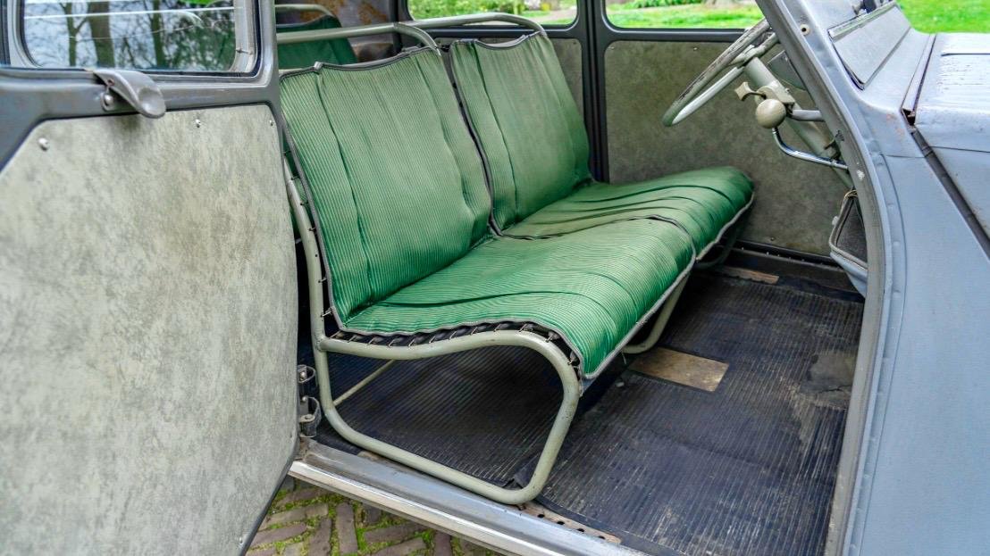 1957 Citroen 2CV - AZL -18.000km -Original condition, foto 11
