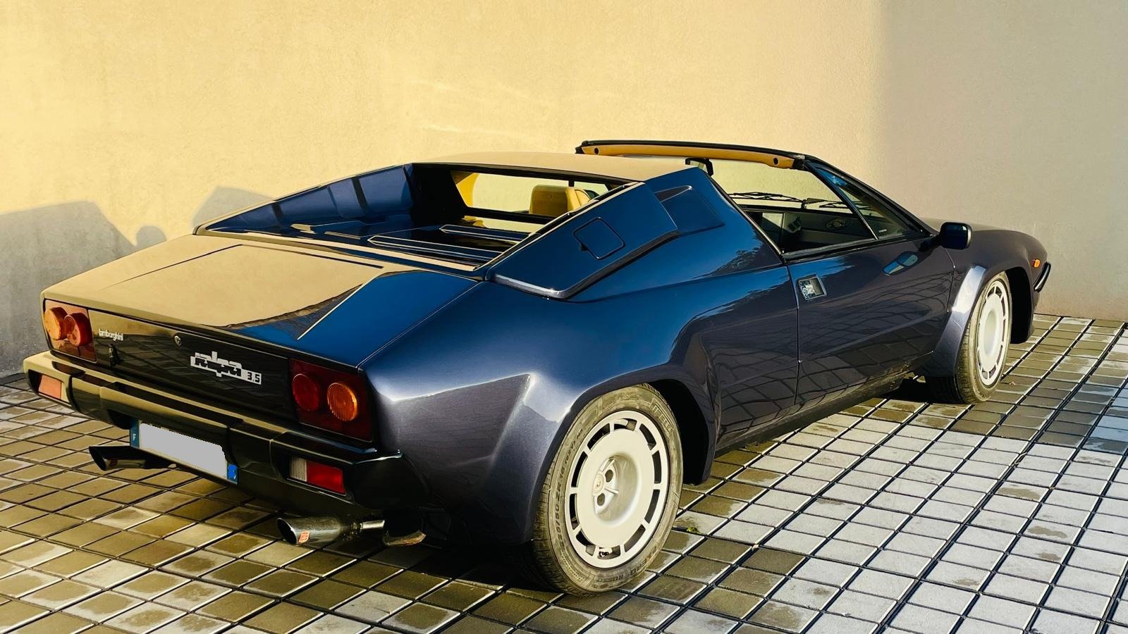 1986 Lamborghini Jalpa - P350 - Acapulco Blue, foto 4