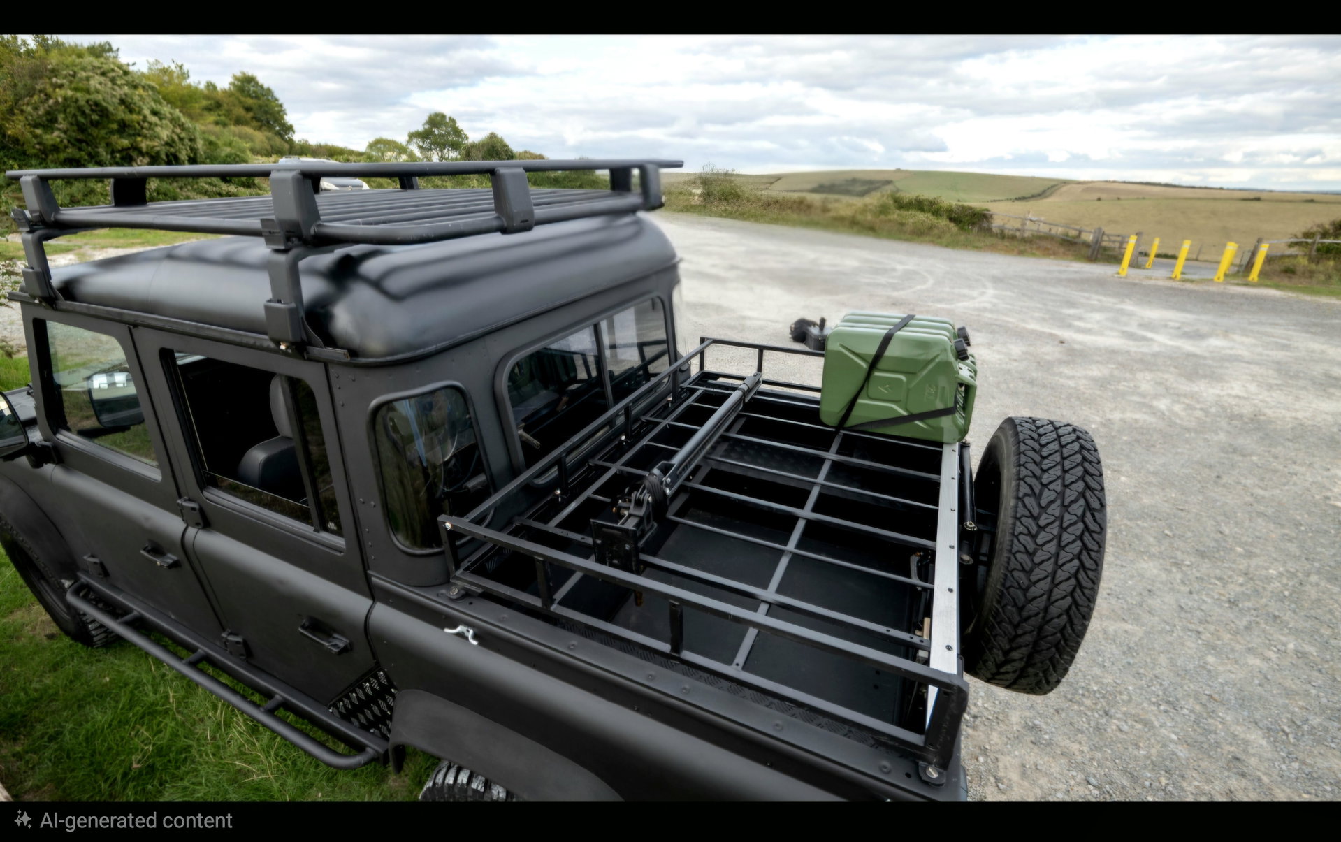 2001 Land Rover Defender - 110 Crew-Cab, foto 6