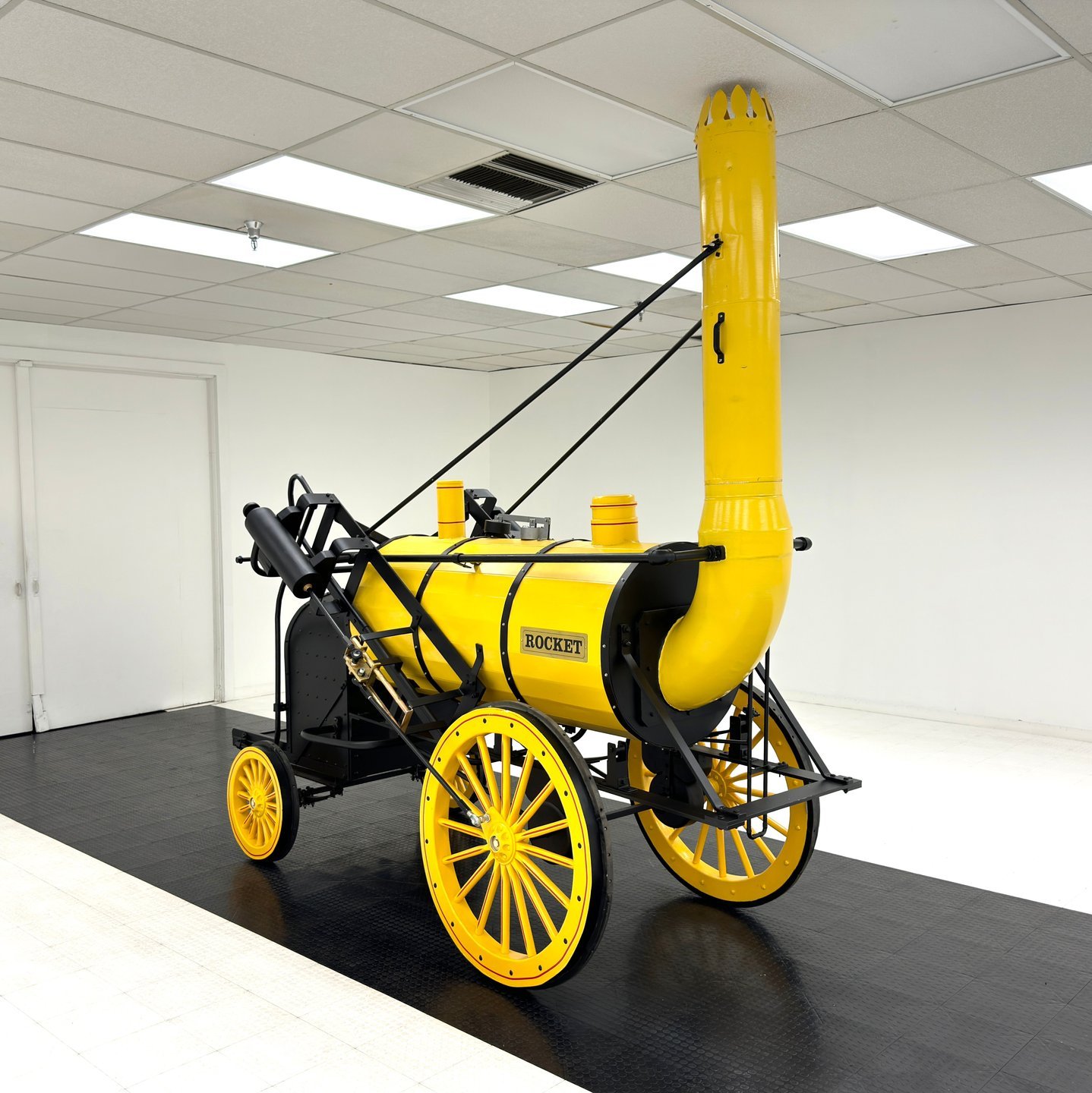1890 Stephenson Steam Locomotive, foto 4