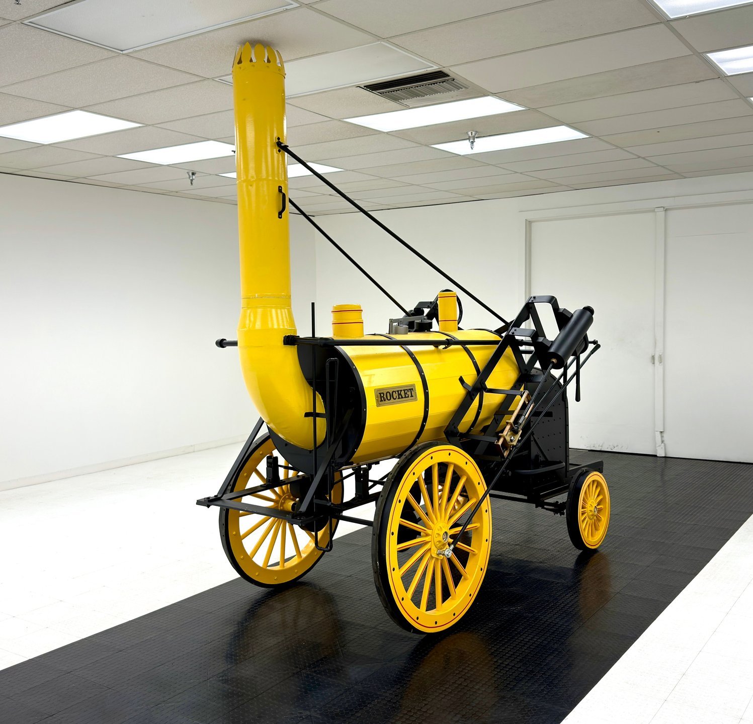 1890 Stephenson Steam Locomotive, foto 6