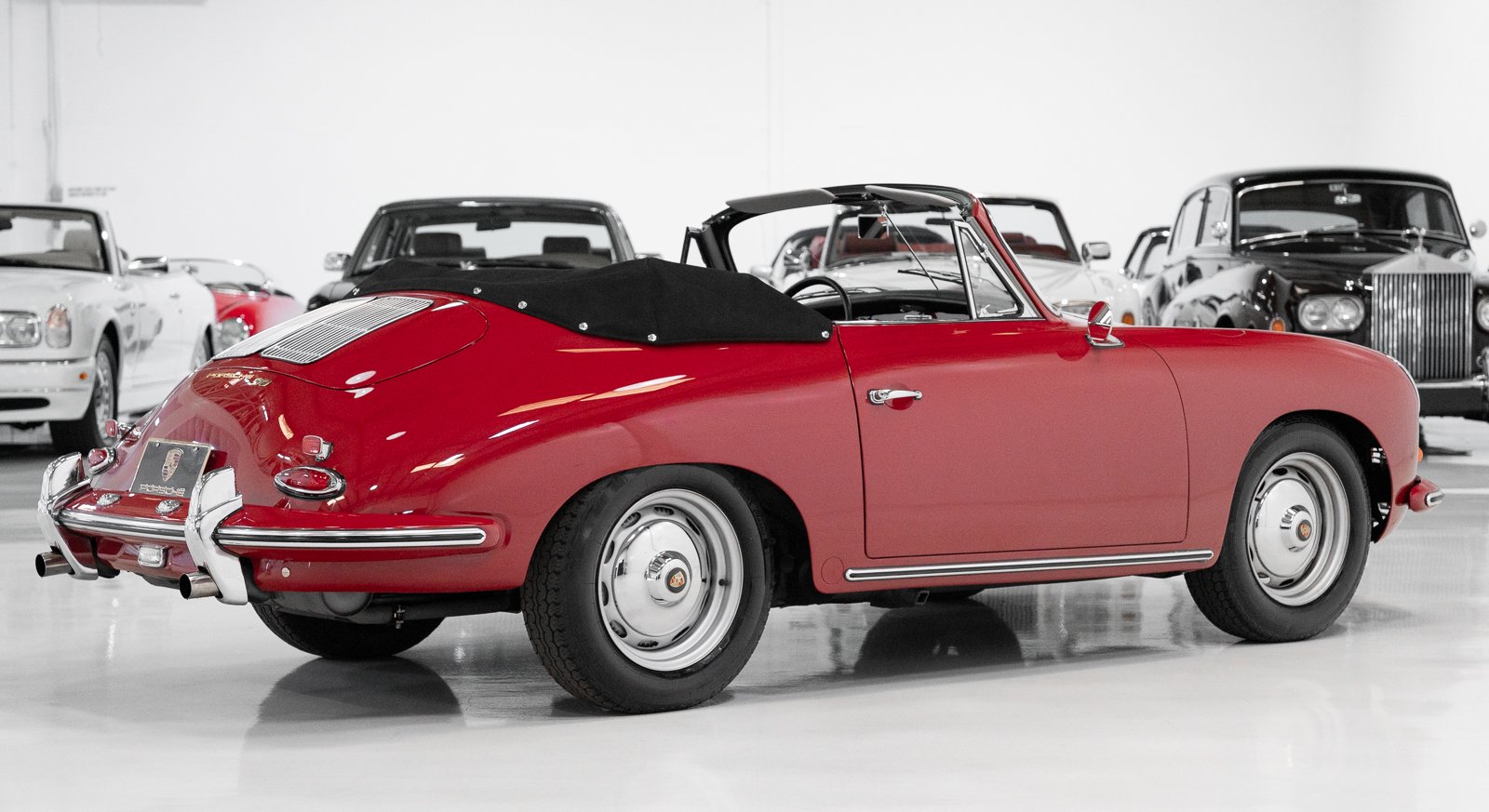 1963 Porsche 356 - B 1600 SUPER 90 ‘TWIN GRILLE’ CABRIOLET BY REUTTER Cabriolet, foto 8