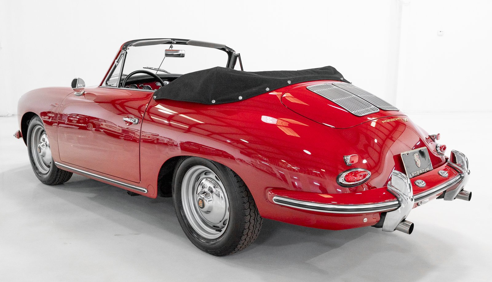 1963 Porsche 356 - B 1600 SUPER 90 ‘TWIN GRILLE’ CABRIOLET BY REUTTER Cabriolet, foto 11