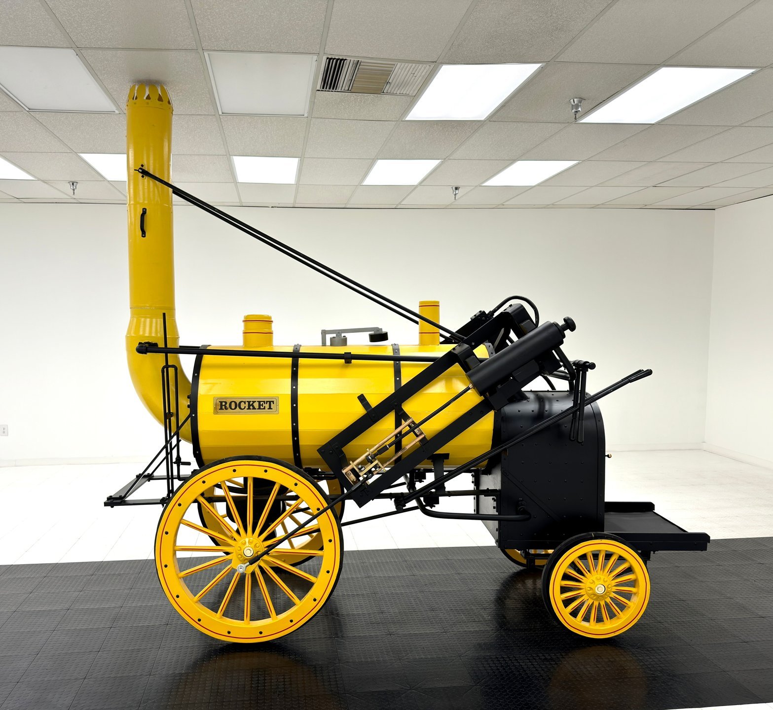 1890 Stephenson Steam Locomotive, foto 7