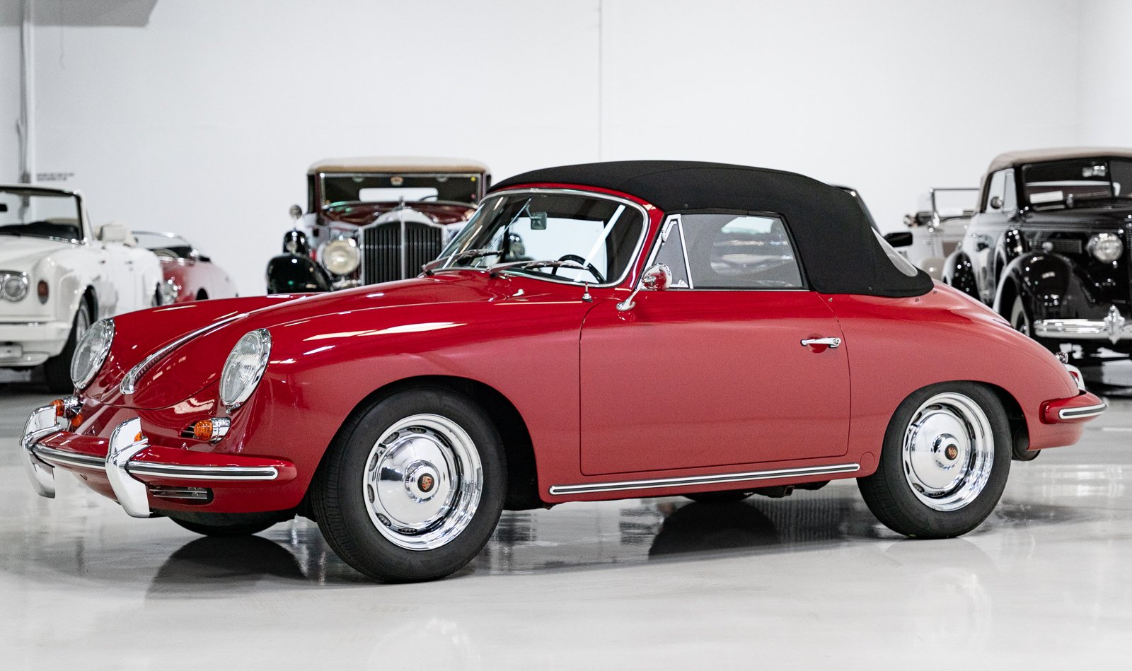 1962 Porsche 356 - B T6 1600 SUPER CABRIOLET BY REUTTER Cabriolet, foto 3