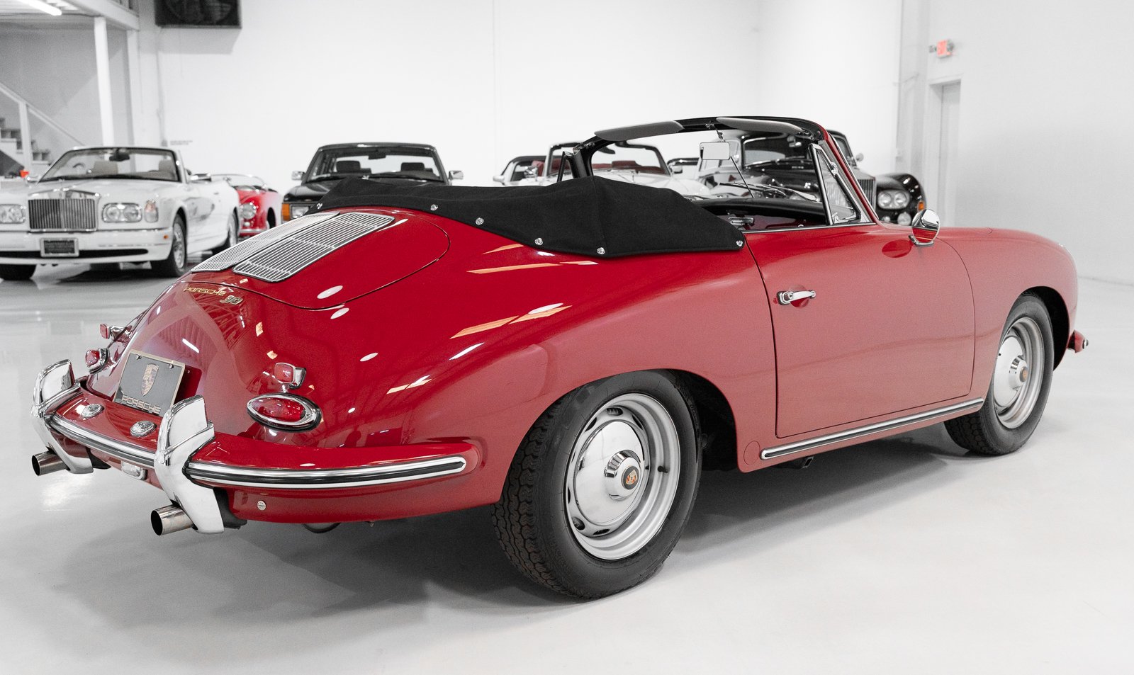 1963 Porsche 356 - B 1600 SUPER 90 ‘TWIN GRILLE’ CABRIOLET BY REUTTER Cabriolet, foto 9