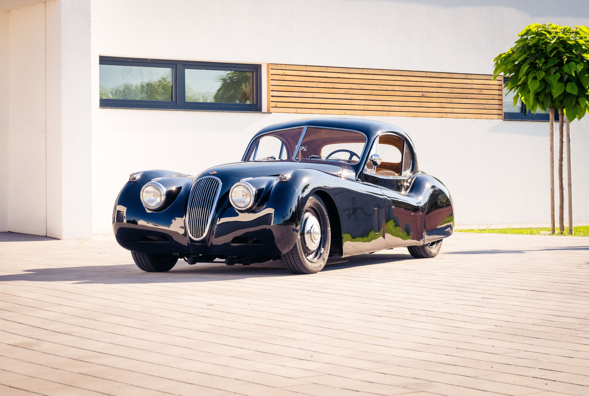 1952 Jaguar XK 120 - FHC – 1-off, einzigartig, zugelassen, C-Type Head mit Sandcast Vergaser, foto 3