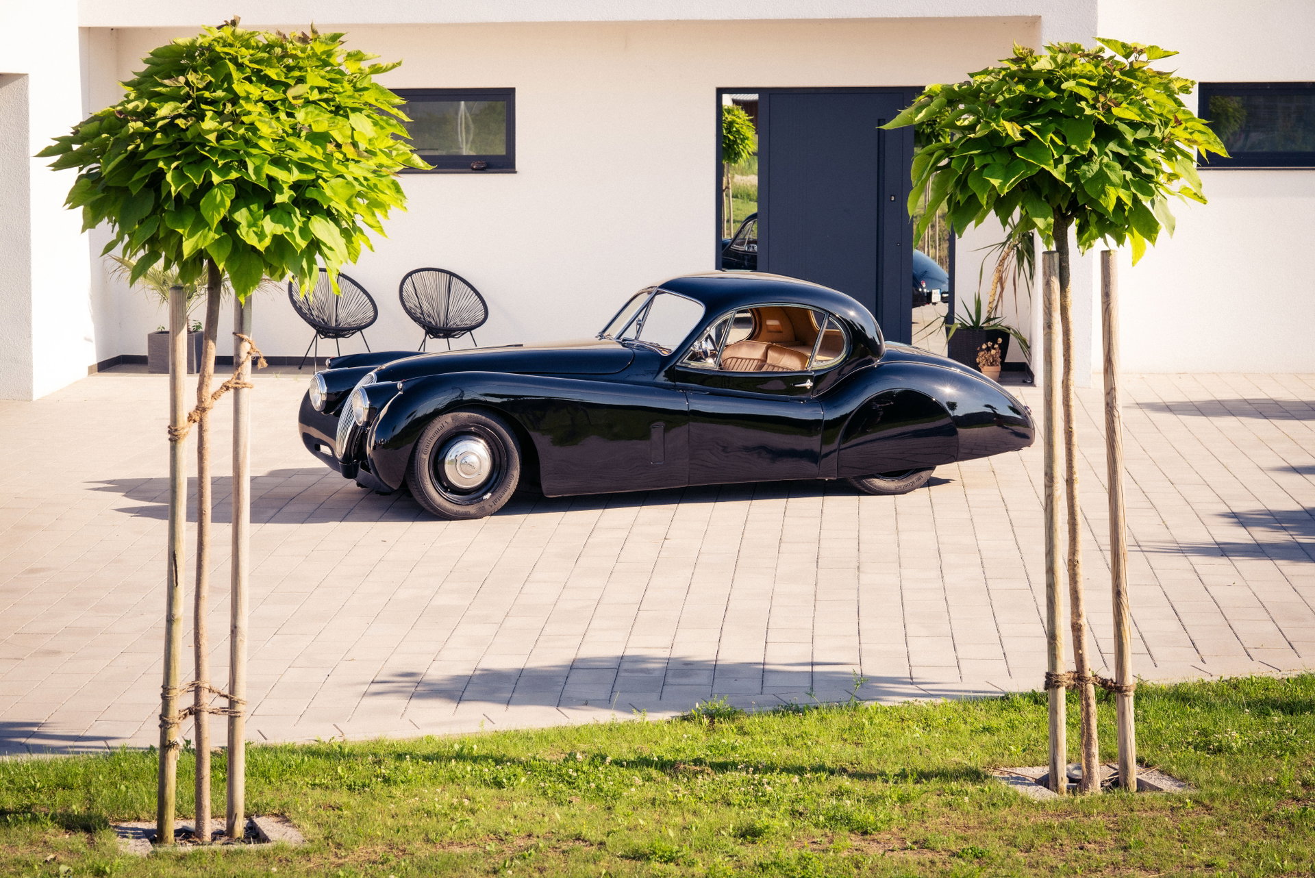 1952 Jaguar XK 120 - FHC – 1-off, einzigartig, zugelassen, C-Type Head mit Sandcast Vergaser, foto 5