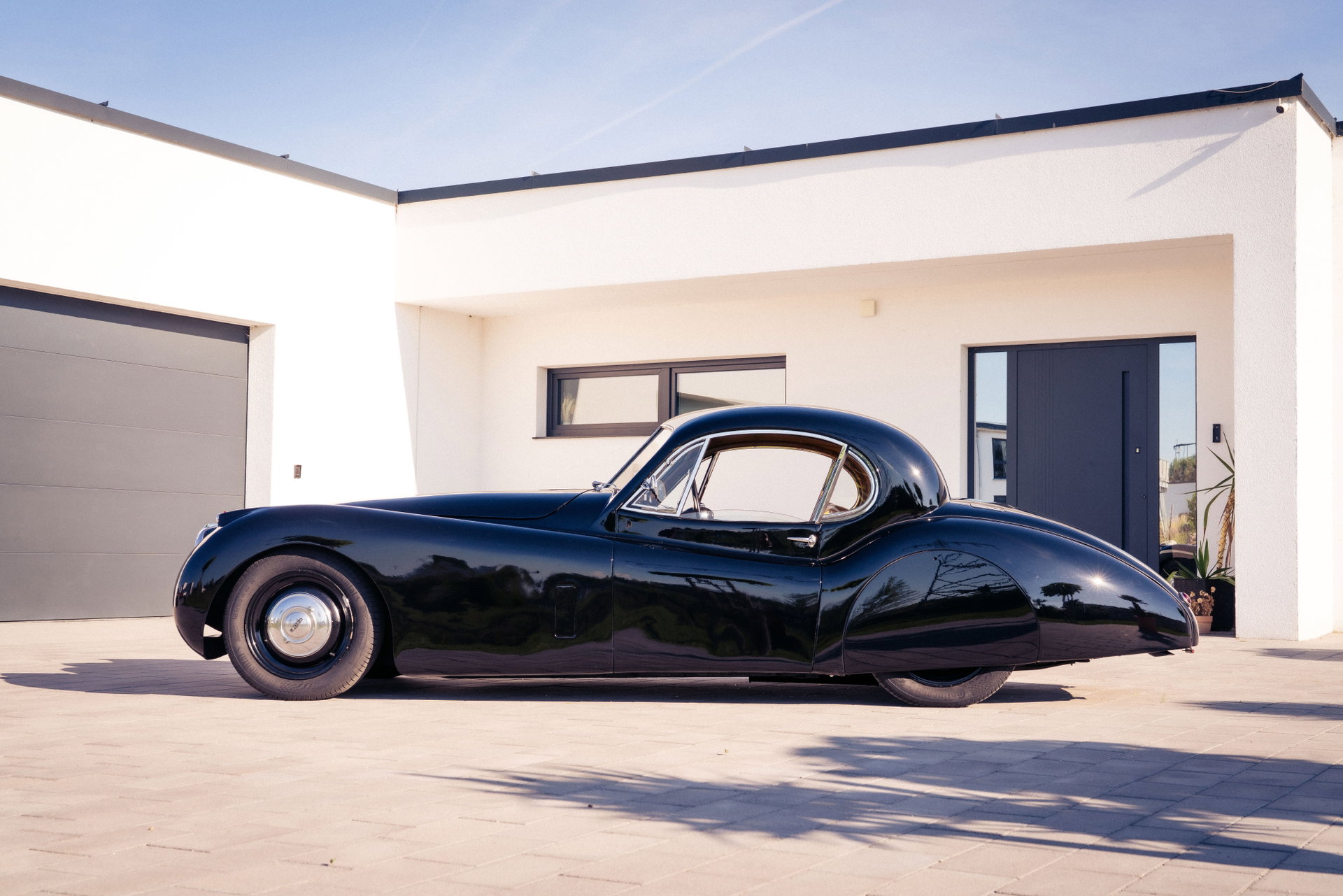 1952 Jaguar XK 120 - FHC – 1-off, einzigartig, zugelassen, C-Type Head mit Sandcast Vergaser, foto 2