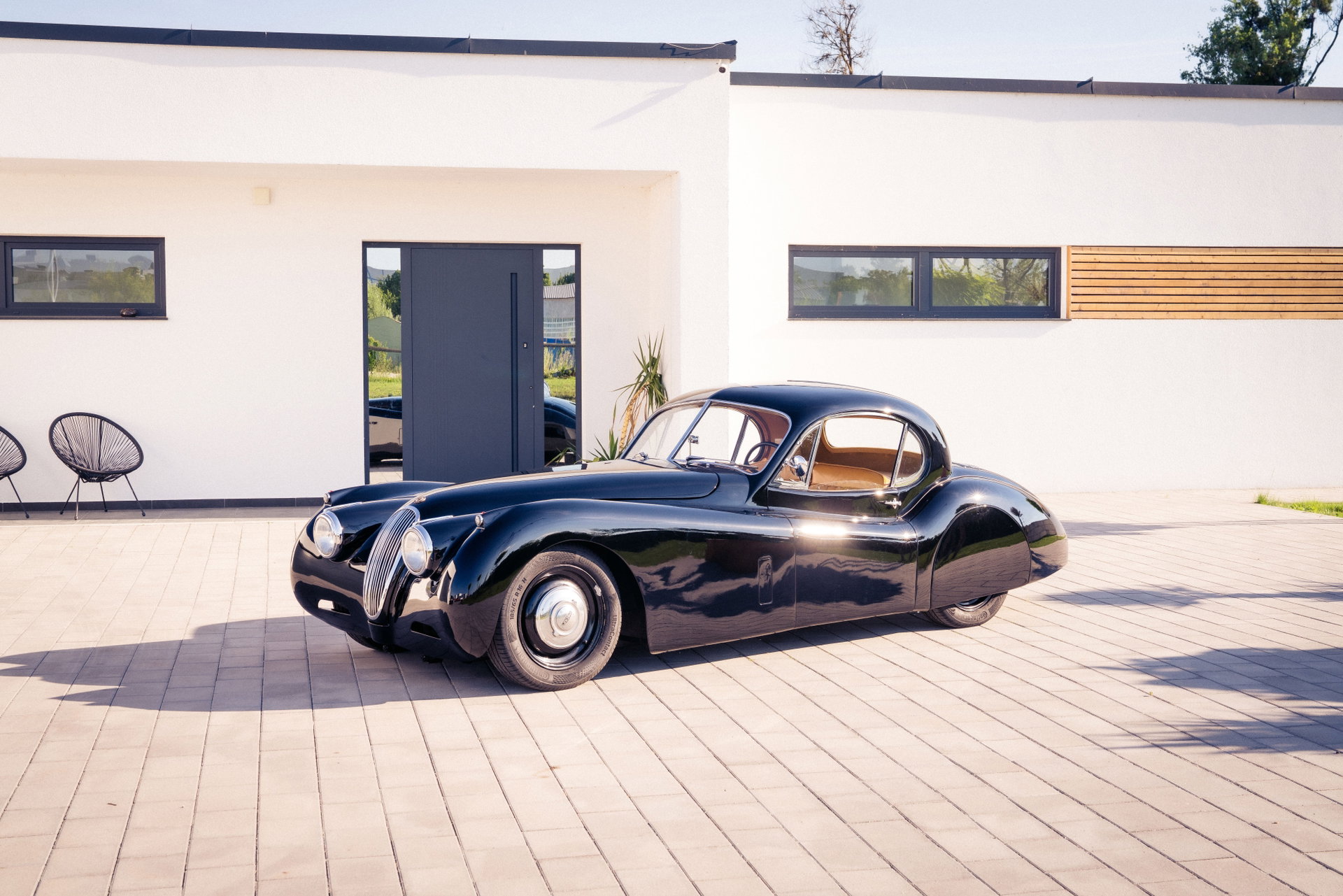 1952 Jaguar XK 120 - FHC – 1-off, einzigartig, zugelassen, C-Type Head mit Sandcast Vergaser, foto 7