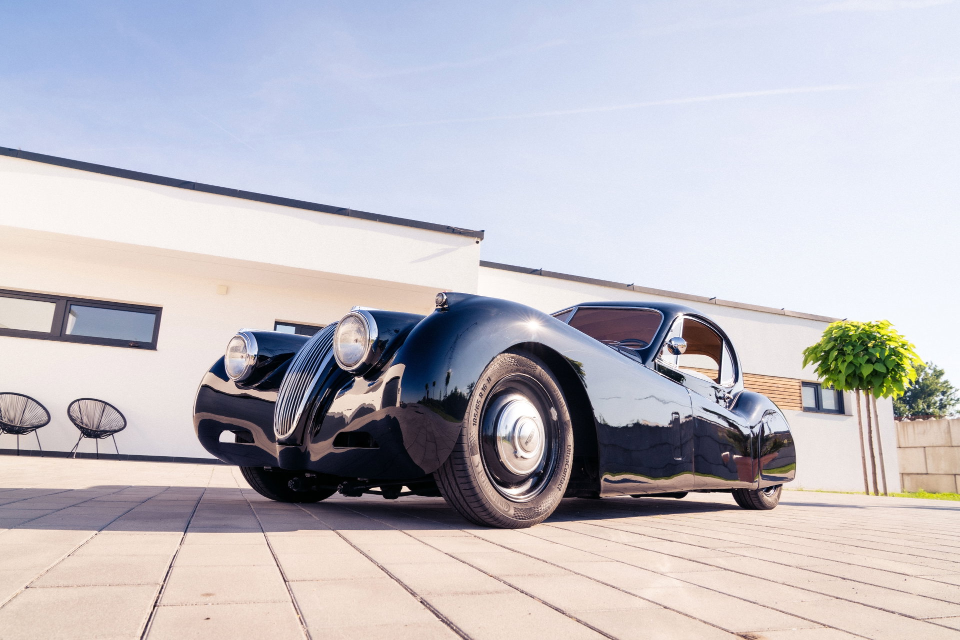 1952 Jaguar XK 120 - FHC – 1-off, einzigartig, zugelassen, C-Type Head mit Sandcast Vergaser, foto 8