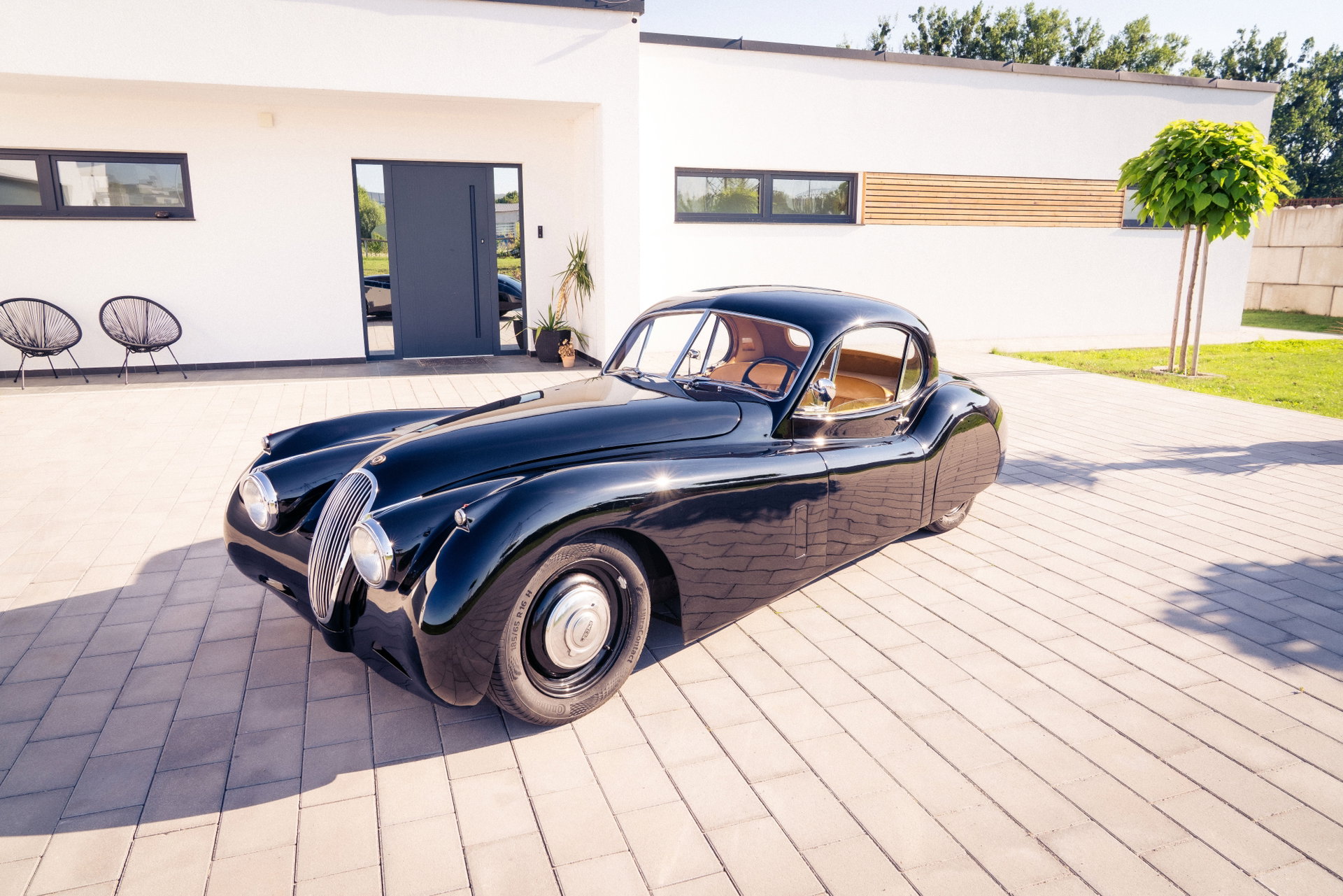 1952 Jaguar XK 120 - FHC – 1-off, einzigartig, zugelassen, C-Type Head mit Sandcast Vergaser, foto 9