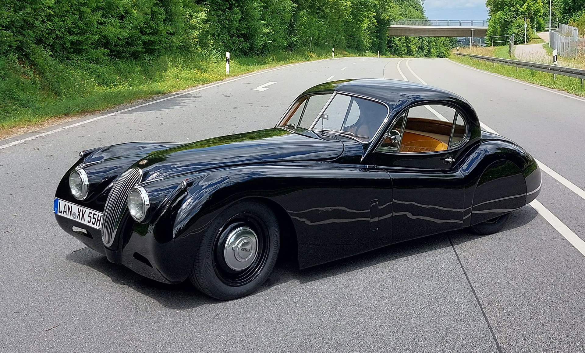 1952 Jaguar XK 120 - FHC – 1-off, einzigartig, zugelassen, C-Type Head mit Sandcast Vergaser, foto 1