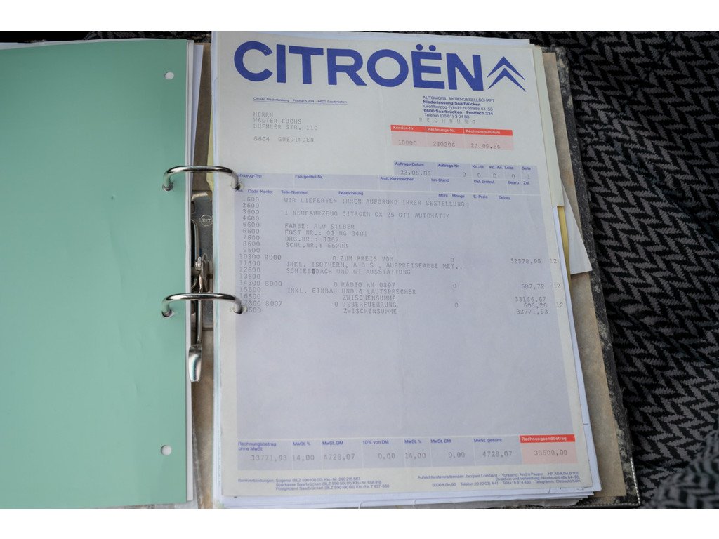 1986 Citroen CX - 25 GTi, foto 10