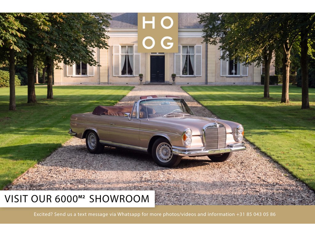 1963 Mercedes-Benz S-Class W111/112 - 220 SE W111 Cabriolet, foto 1