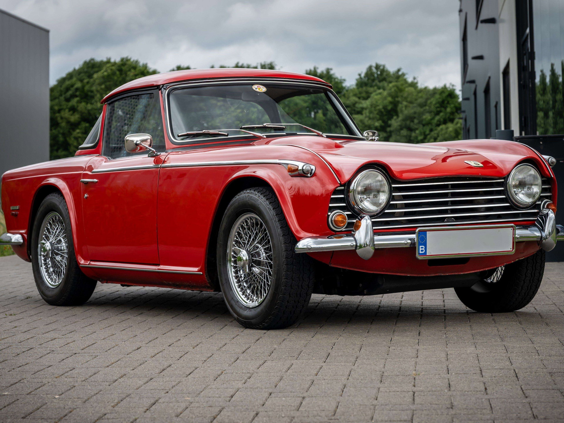 1968 Triumph TR5 - PI EU model with surrey top, foto 3