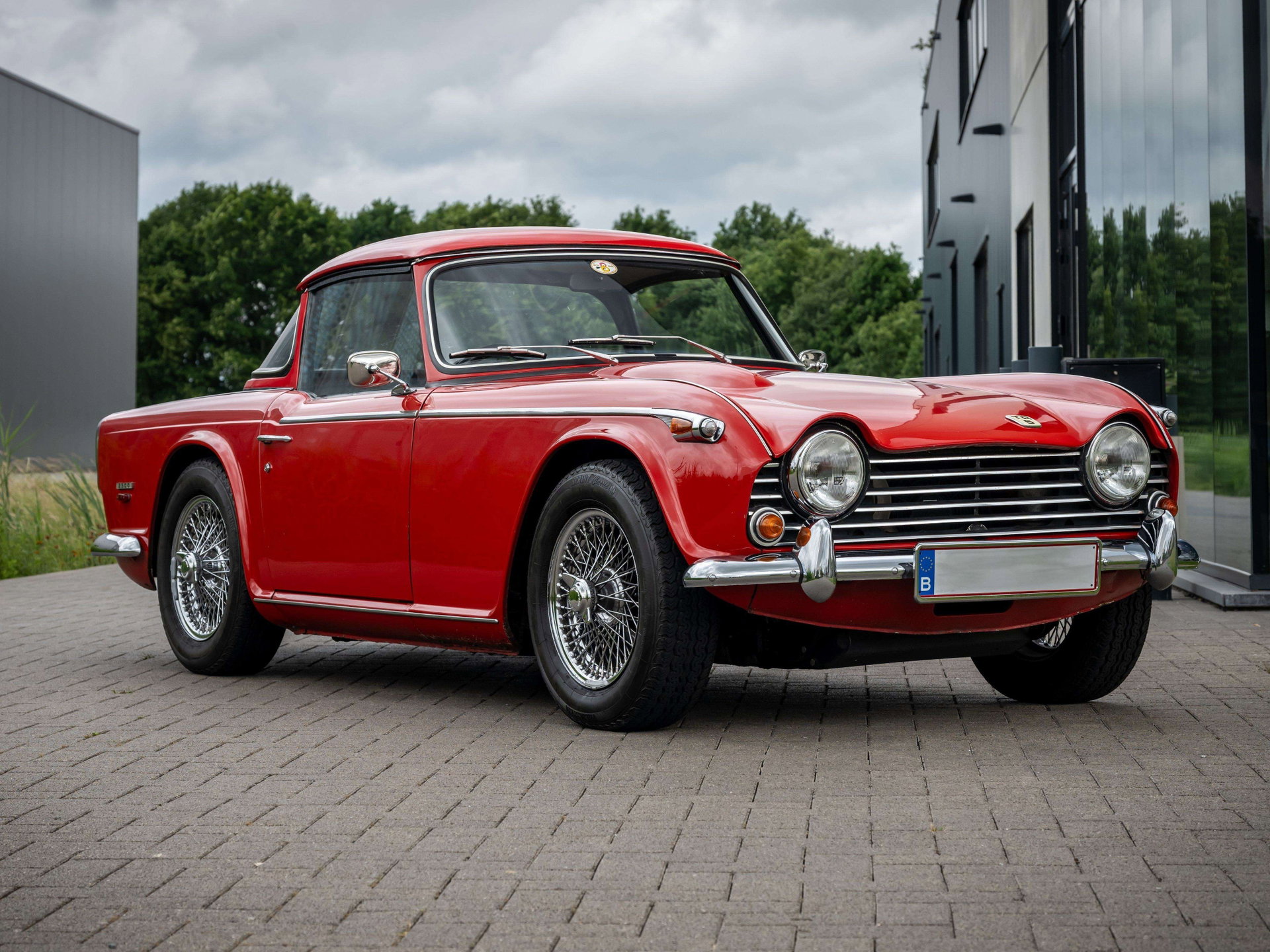 1968 Triumph TR5 - PI EU model with surrey top, foto 2