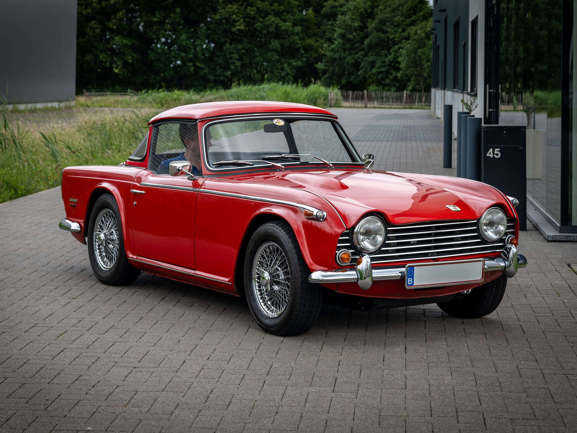 1968 Triumph TR5 - PI EU model with surrey top, foto 1