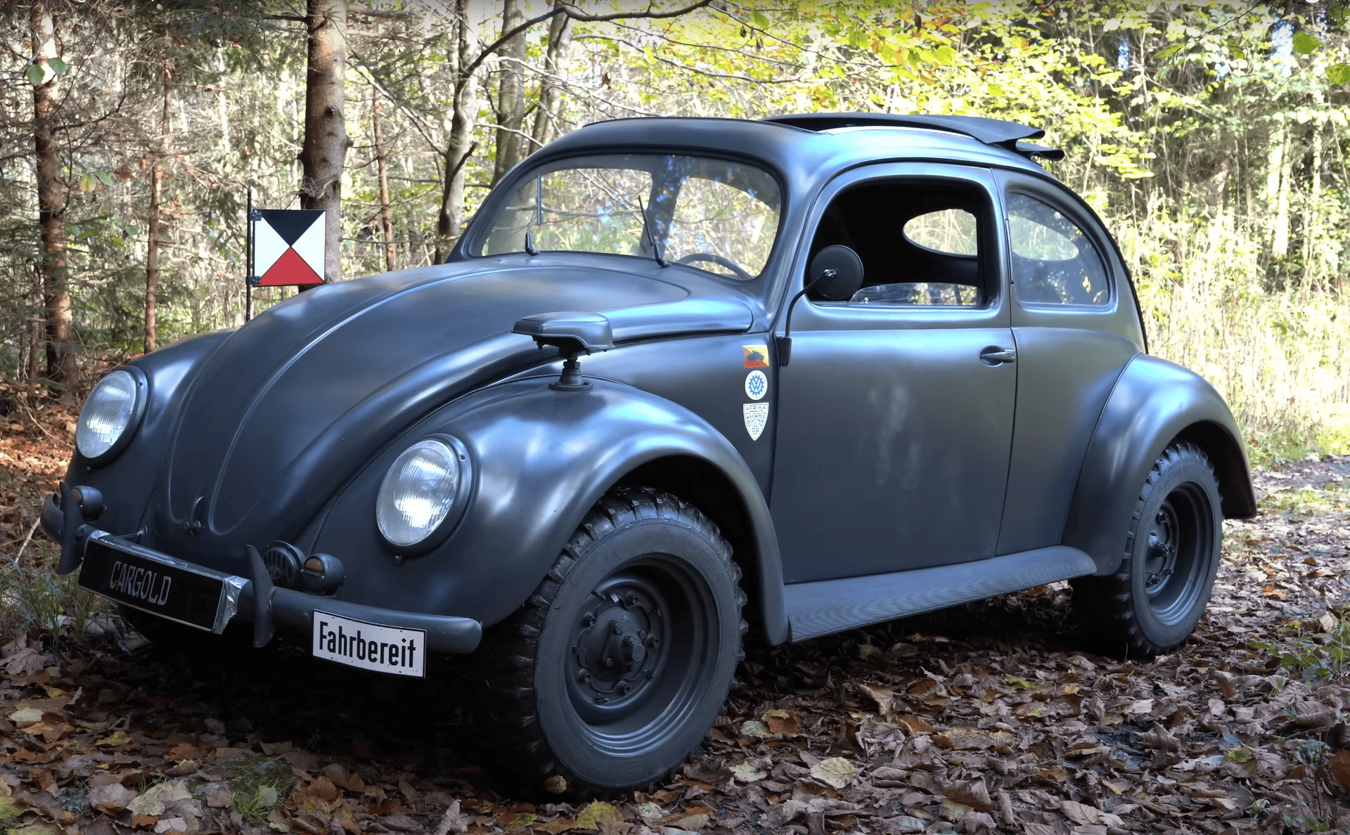 1943 VW Beetle - ALLRADCHASSIS / FIVA Pass / Authentische Details, foto 6