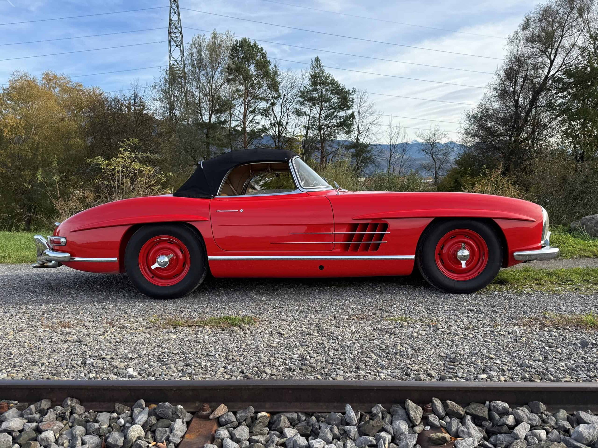 1960 Mercedes-Benz 300 SL - Restauriert / Rudge-Felgen, foto 3