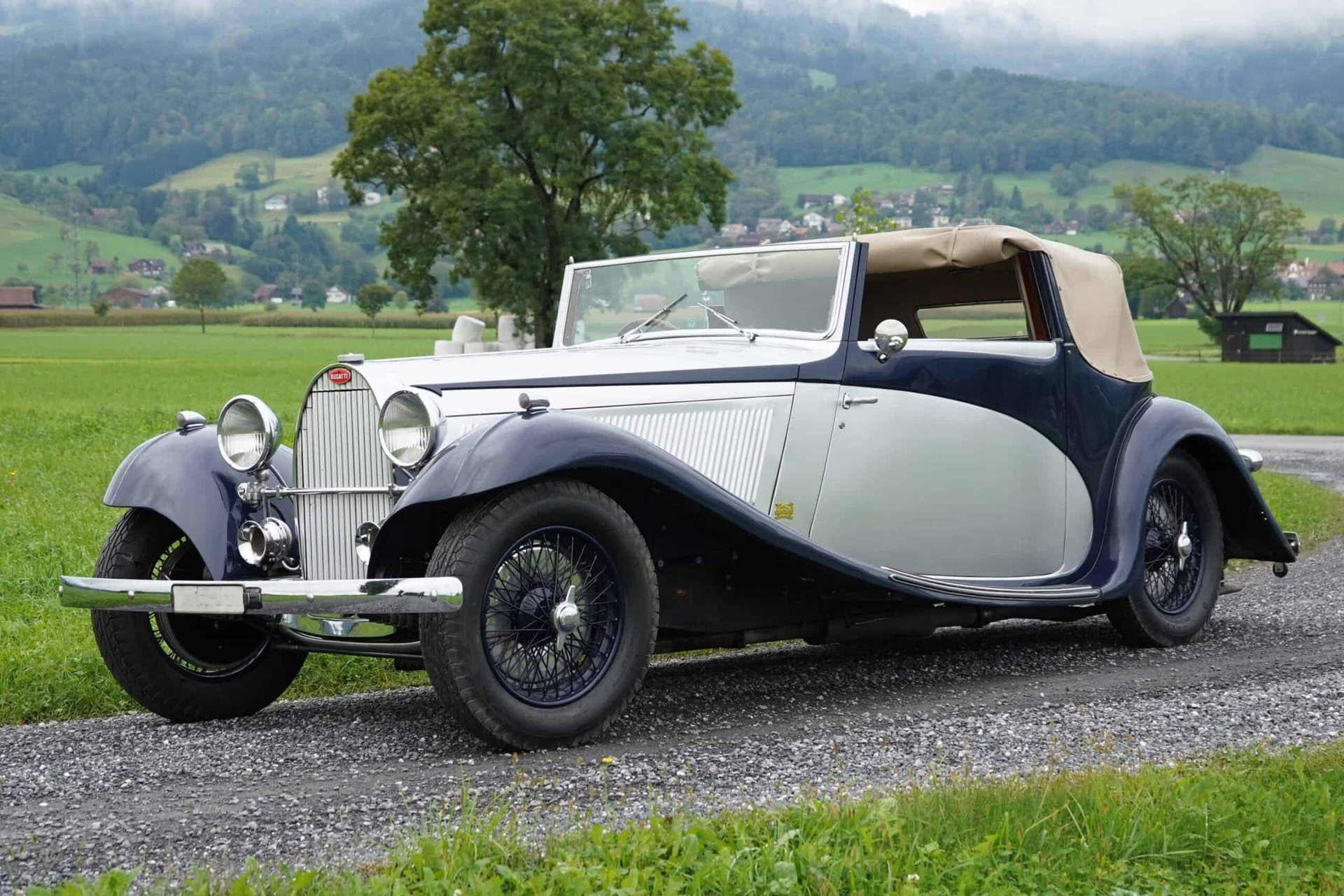1934 Bugatti Type 57 - Matching Numbers Motor / "Art-Deco” Stoßstangen, foto 7