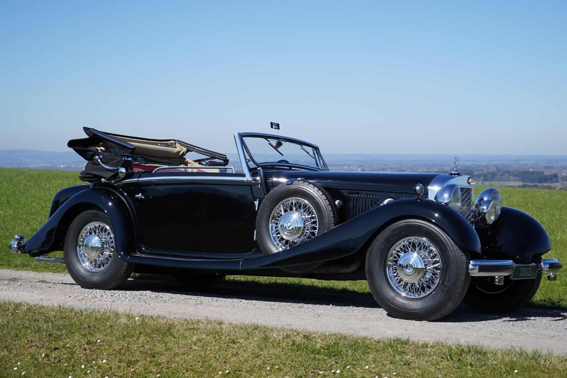 1935 Mercedes-Benz 500 K - ONE OFF / VOLLRESTAURIERT / SONDERKAROSSERIE, foto 3