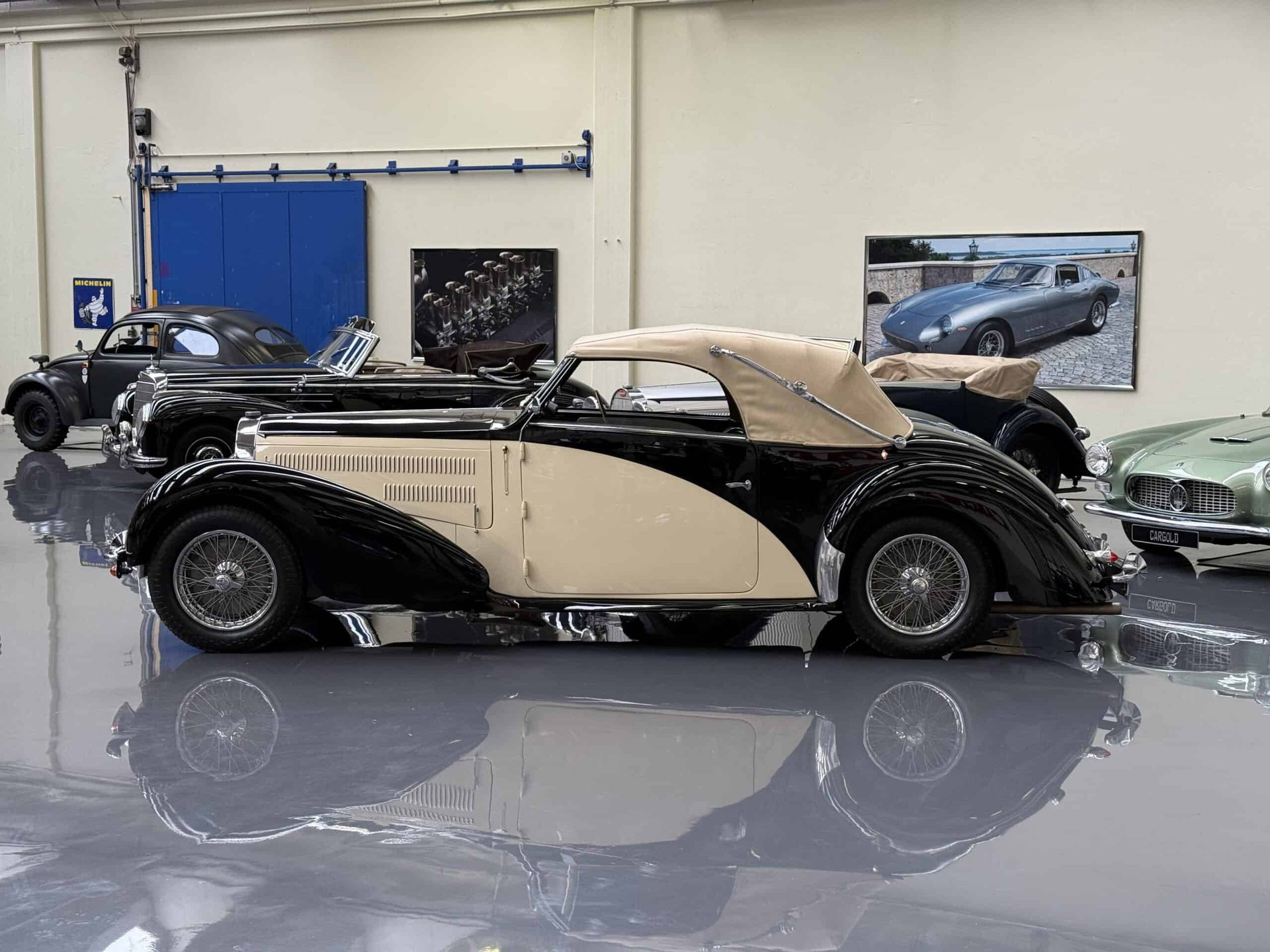 1937 Bugatti Type 57C - Stelvio by Gangloff / Ex Pernod / Matching Numbers Motor, foto 9