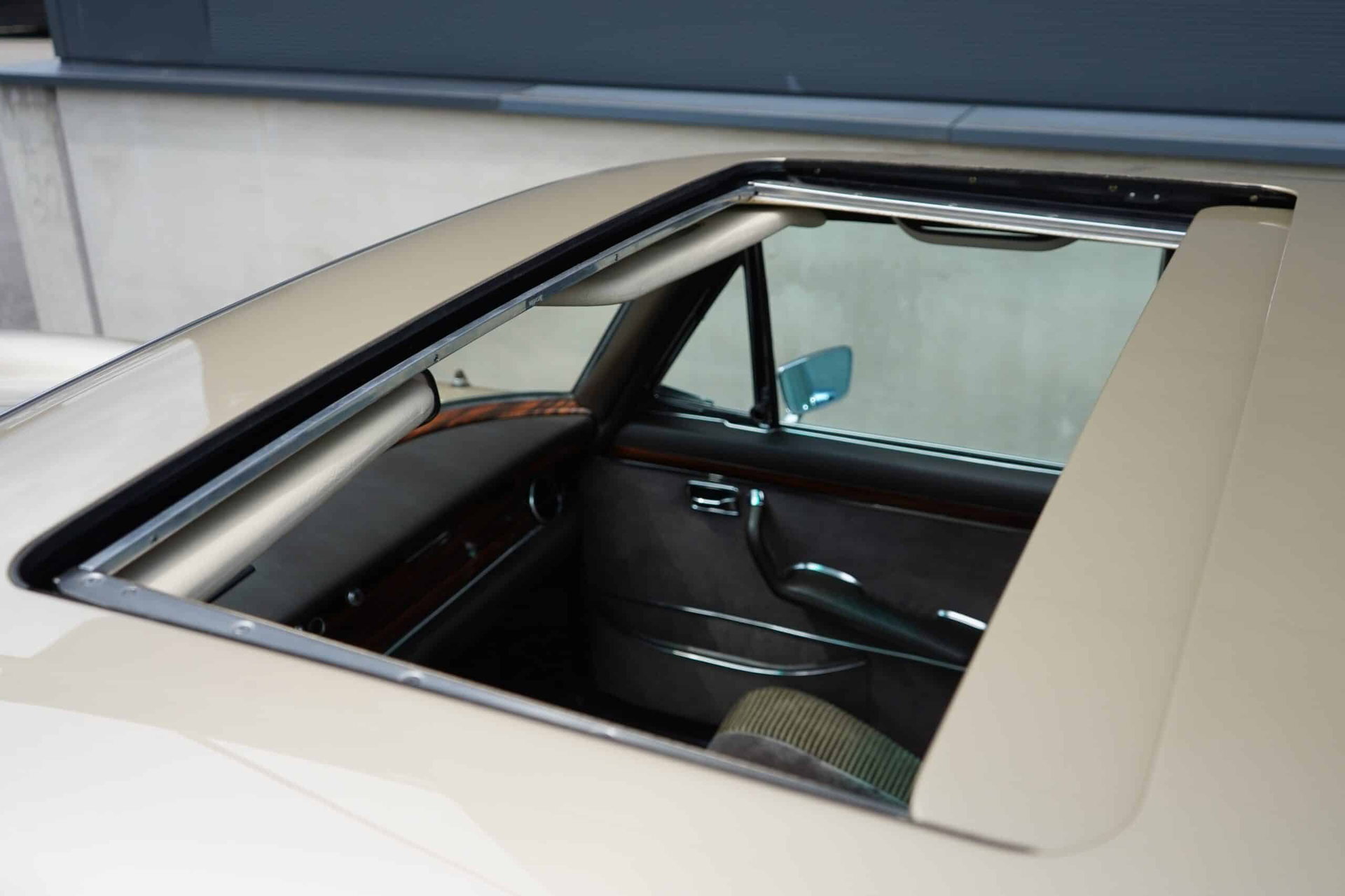 1972 Mercedes-Benz S-Class - Pappdeckelbrief / Klimaanlage / Schiebedach, foto 5