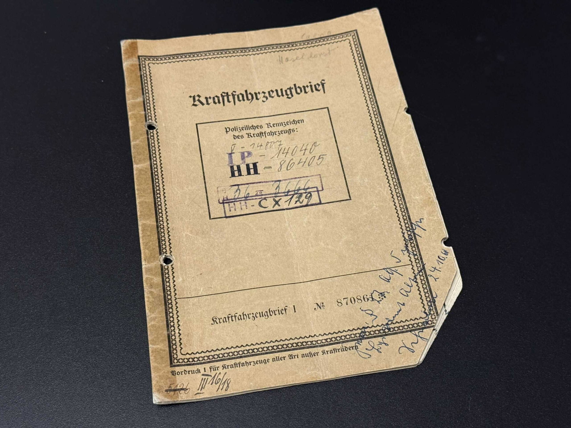1936 Horch 851 - 1 VON 3! 40 JAHRE IM VORBESITZ, foto 7