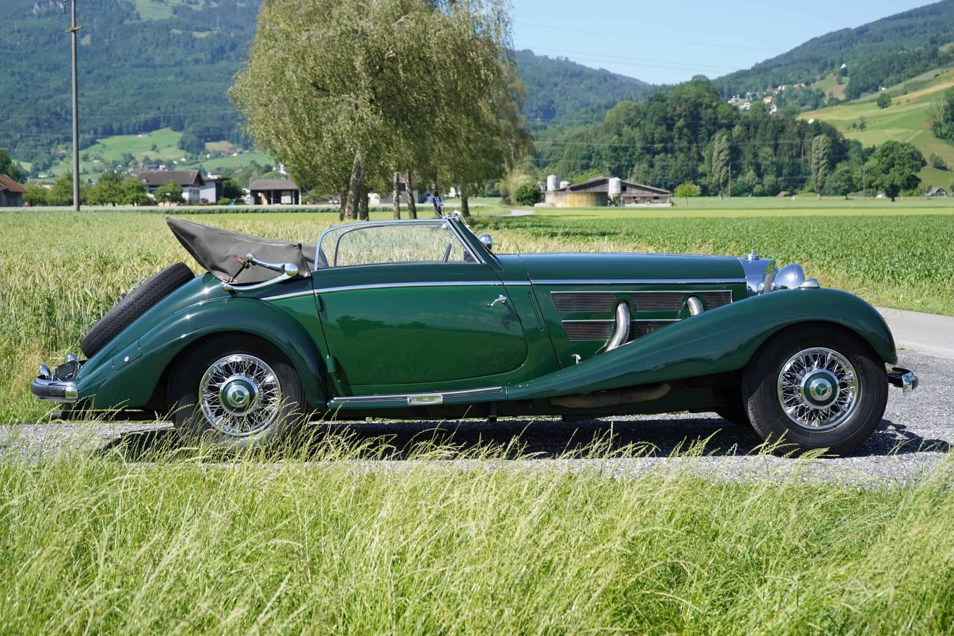 1937 Mercedes-Benz 540 K - SPORT CABRIOLET A / Matching Numbers, foto 4