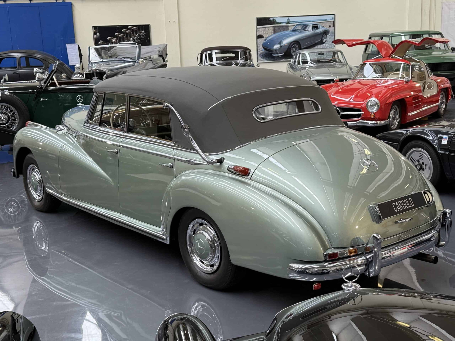1956 Mercedes-Benz Adenauer - Eines von 51 / Matching / Farbrarität, foto 9