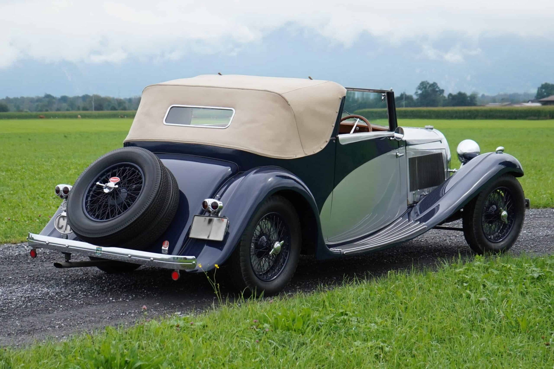1934 Bugatti Type 57 - Matching Numbers Motor / "Art-Deco” Stoßstangen, foto 4