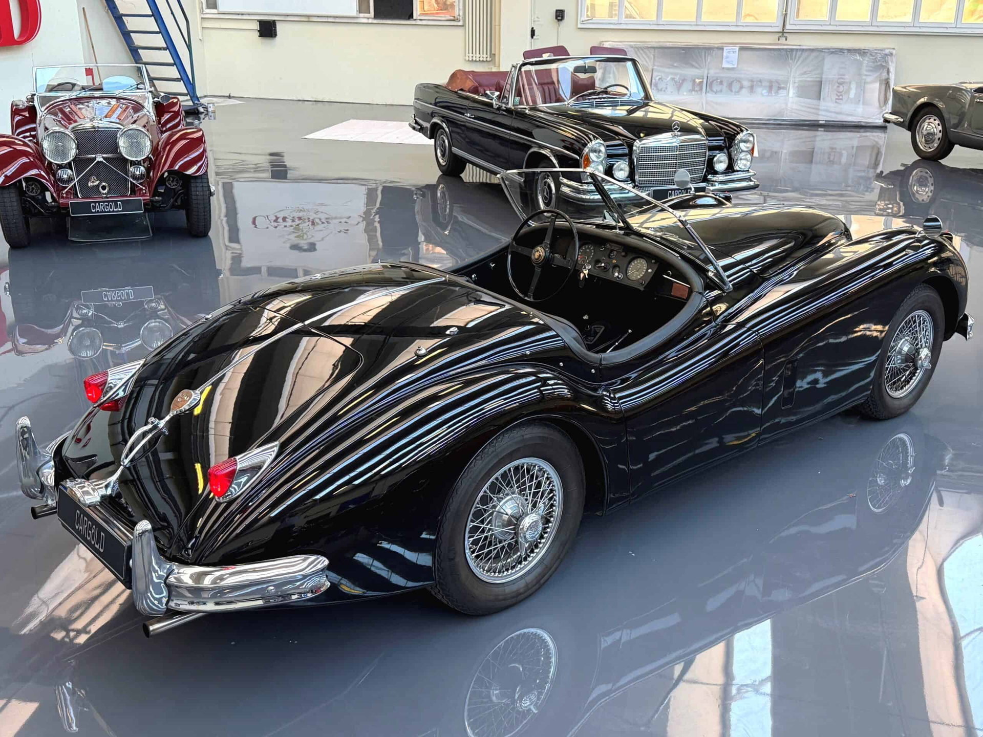 1956 Jaguar XK 140 - HERITAGE CERTIFICATE / MATCHING NUMBERS, foto 6