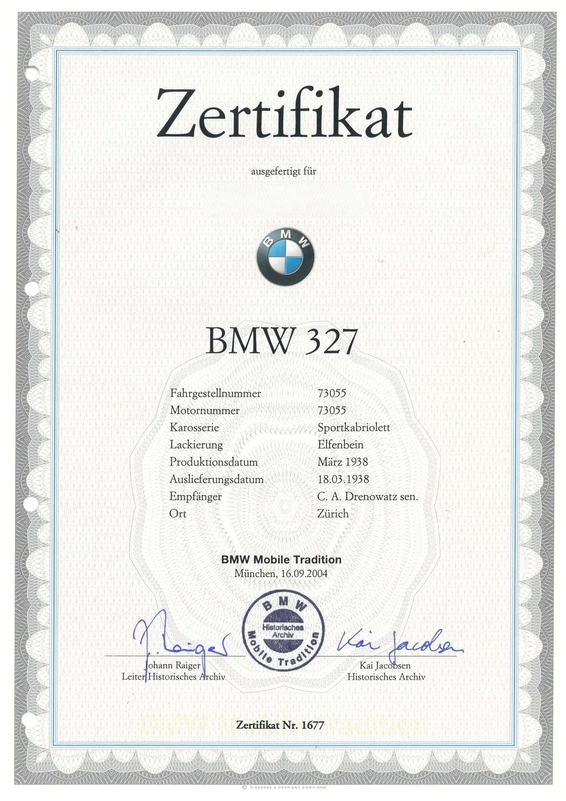 1938 BMW 327 - VOLLSTÄNDIG RESTAURIERT / KOMPLETTE HISTORIE CH, foto 11