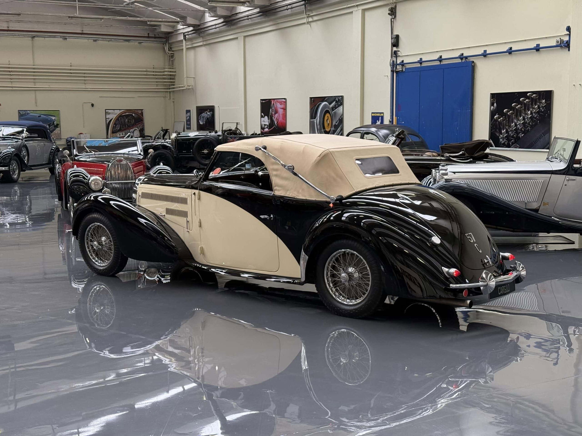 1937 Bugatti Type 57C - Stelvio by Gangloff / Ex Pernod / Matching Numbers Motor, foto 7
